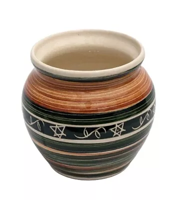 Buy Kenneth A Scotcher Totland Bay Isle Of Wight Pottery Vase • 5.99£