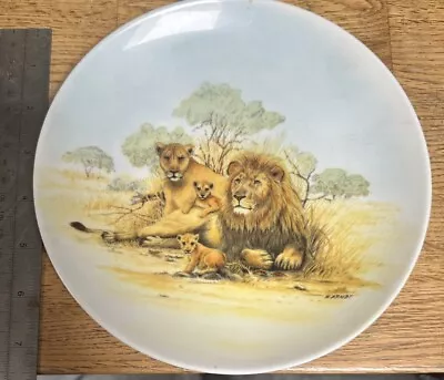 Buy Kaiser West Germany Plates SET OF 4 Family Of Lions, Designs See Each Picture • 14.24£