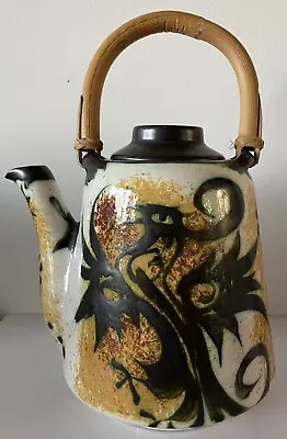 Buy Vintage Celtic Pottery Newlyn Cornwall Phoenix Teapot • 6.50£