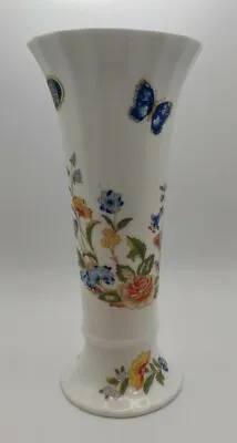 Buy Aynsley Cottage Garden Pattern Vase Bone China • 4.50£