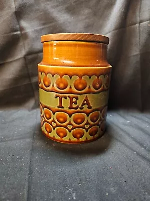 Buy Vintage  Hornsea Bronte Tea Jar Mid  Century • 9.99£