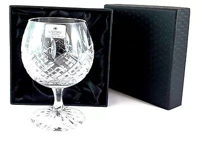Buy Single 24% Hand Cut Lead Crystal Brandy Glass In Presentation Box • 24.99£