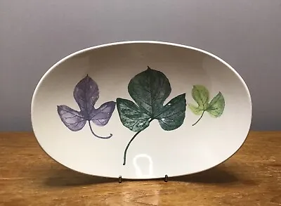 Buy 1 X Portmeirion Seasons Collection Leaves -   Serving Dish 9 1/4” VGC • 24.99£