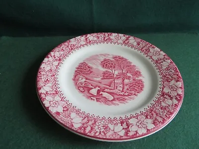 Buy Woods Burslem 8 Inch  Colonial Plate In Good Used Cond. • 4£