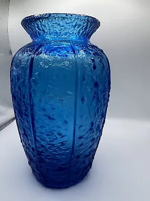Buy MCM Italian Glass Made Turquoise Blue • 18.30£