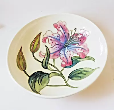 Buy Moorcroft Pottery, Rare Large Tiger Lily Bowl Designed And Signed By Walter Moor • 195£