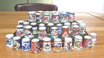 Buy Set Of 38 Thimbles Royal Worcester The Historical Collection VGC • 49.99£
