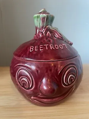 Buy Lovely Vintage Sylvac Beetroot Face Pot.  No.  4553 • 9.99£