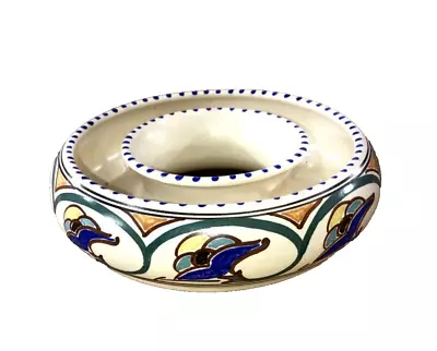 Buy Vintage Honiton Devon Pottery Ring / Posy Dish Made In England 5.5  Diameter • 27.46£