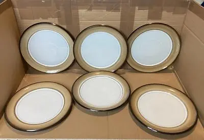 Buy Set Of Six Denby Country Cuisine Stoneware Side Plates / Sandwich Plates - 20cm • 14.95£