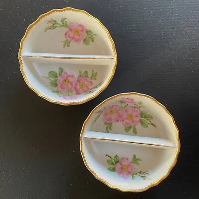 Buy Royal Copenhagen 1870-1890,2 Antique Porcelain Bowls, Hand-painted, Rare • 112.90£