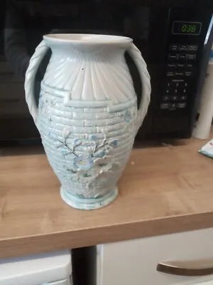 Buy Art Deco Arthur Wood Ceramic Floral Vase • 12£