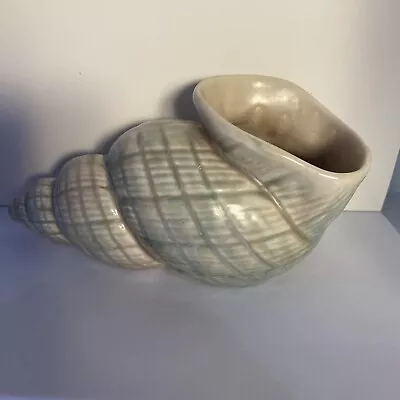 Buy Shorter And Son Hand Painted Shell Vase No 317 Grey Shades Vintage • 9.99£