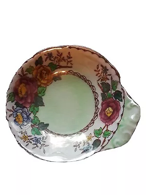 Buy Vintage Maling Pottery Newcastle Peony Rose Art Deco Style Bowl Sweet Dish • 6.40£
