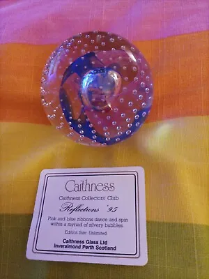 Buy Caithness Reflections '95 Collectors Club Paperweight • 10£