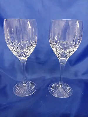 Buy Pair Royal Doulton HAMPSTEAD Pattern White Wine Glasses • 25£