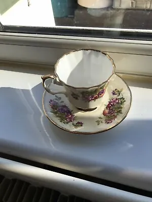 Buy Elizabethan Staffordshire Cup & Saucer - Fine Bone China Hand Decorated Floral • 9.99£