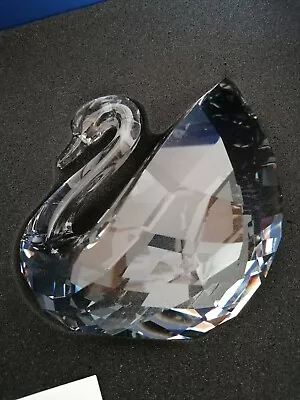 Buy Swarovski Crystal Swan Large 5215972 Brand New Double Boxed Mint Condition  • 225£