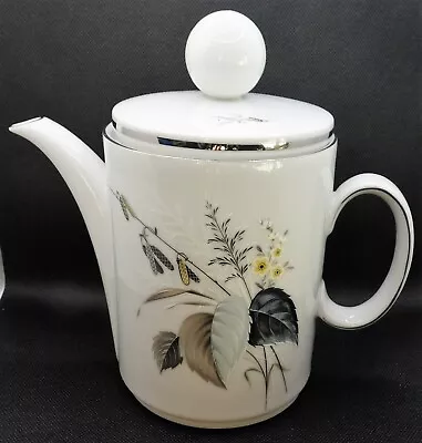 Buy Coffee Pot Silver Leaves Design Winterling Germany Bavaria 7  Home Birthday Gift • 19.95£