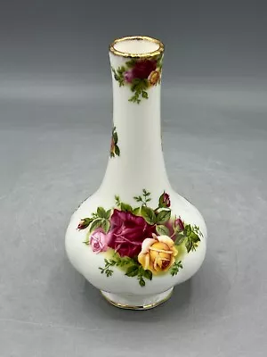 Buy Royal Albert Bone China England Old Country Roses Vase (780) • 12.95£