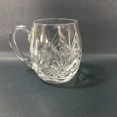 Buy Galway Crystal Cut Glass Lead 1 Pint Tankard - 5  And Mint Condition. • 15.39£