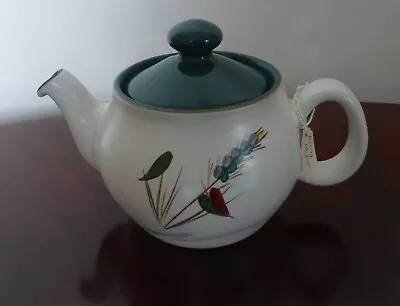 Buy Denby Greenwheat 11cm Stoneware Teapot: Signed A. Colledge • 6£