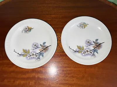 Buy Two Vintage Midwinter Cake Plates • 10£