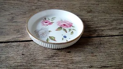 Buy Royal Worcester Fine Bone China Flat Dish Decorated With Flowers. 1974 Marissa. • 2.50£