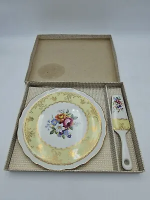 Buy Old Foley James Kent Cake Plate And Server In Original Box • 29.75£