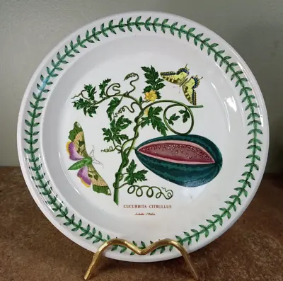 Buy Vintage Portmeirion Botanic Garden 'Water Melon' 21.5cm Starter/ Dessert Plate • 6.95£