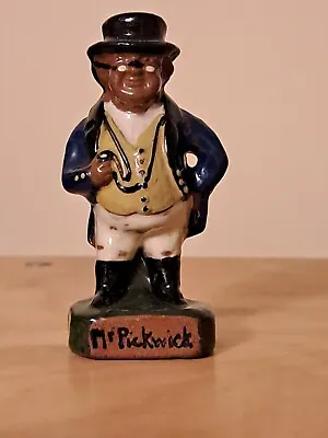 Buy Unusual Longpark Pottey Figure Mr Pickwick Torquay Pottery • 20£