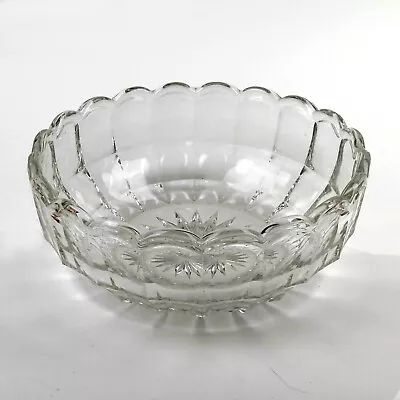 Buy Fabulous VINTAGE 1950s CUT GLASS CRYSTAL FRUIT BOWL Or Lovely Table Centre Piece • 9.99£