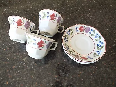 Buy Adams Old Colonial Tea Cups/saucers • 10£