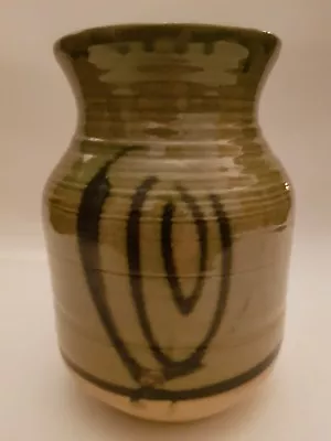 Buy Moffat Pottery Vase/Utensil Pot Scotland Pottery • 18£