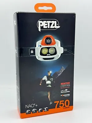 Buy Petzl NAO+ Rechargeable Bluetooth Head Torch Lamp Lighting Sports Running    • 47£