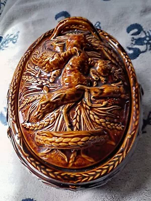 Buy Portmeiron Oven Dish With A Pheasants On Lid • 9.99£