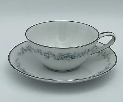 Buy Noritake Roseberry Flat Cup & Saucer Set Vintage Fine China Beautiful! Japan • 8.64£