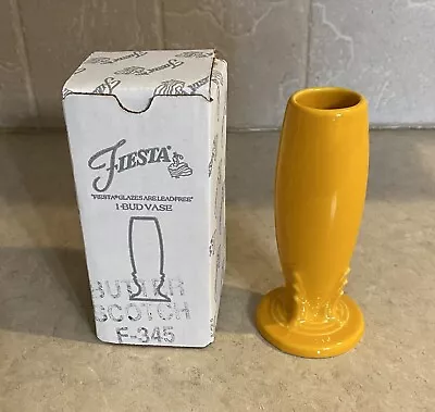 Buy Fiesta NEW Butterscotch Bud Vase~Fiestaware~2020-2024 • 46.28£