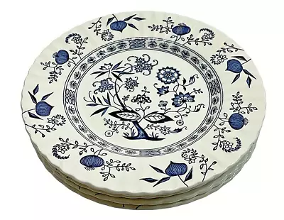 Buy J & G Meakin Classic Blue Nordic Dinner Plates English Ironstone - Set Of 5 • 61.57£