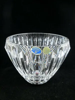 Buy Bohemia Czech Republic Crystal Fluted Bowl Heavy 24% PBO • 20.04£