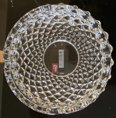 Buy Deli Glassware Lovely Ornate Crystal Cut Glass Star Pattern Bowl Ashtray 12cm • 11.99£