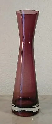Buy Glass Vase Finland Riihimaen Lasi Oy ? Purple Amethystfarben 529 Lbs • 53.27£