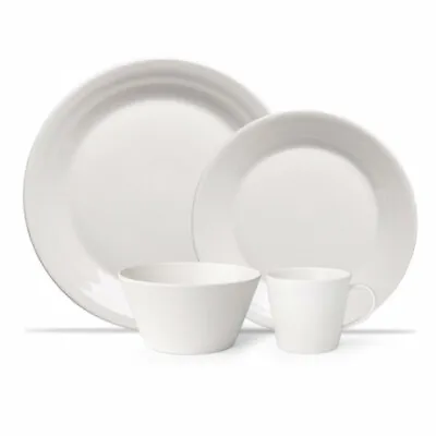 Buy Royal Doulton 1815 White  4-Piece Place Setting Dinnerware- NEW • 49.14£