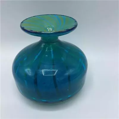 Buy Mdina Vintage Studio Glass Vase With Flaring Mouth • 19.99£