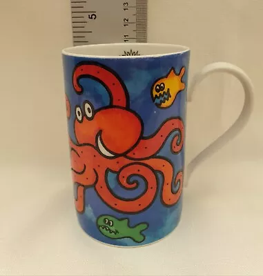 Buy Dunoon  Snappers  Mug  Octopus And Starfish By Jane Brookshaw-FREE P&P • 10.99£