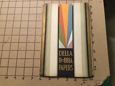 Buy Original DELLA ROBBIA PAPERS Catalog/ Samples - 1930 DECO FUN Scarce • 204.25£