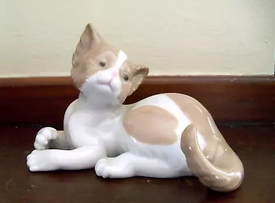 Buy Lladro 5114 SURPRISED CAT Gloss, Retired! Superb Condition! • 30.31£