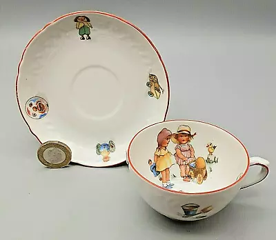 Buy Vintage Schumann Bavaria Nursery Ware Childs Toy Porcelain Cup And Saucer • 10.99£
