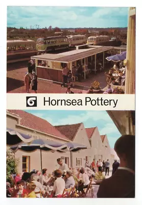 Buy Vintage Original Postcard, The Garden, Hornsea Pottery, Yorkshire • 2.99£