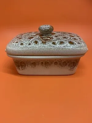 Buy Fosters Studio Pottery Butter Dish • 19.99£